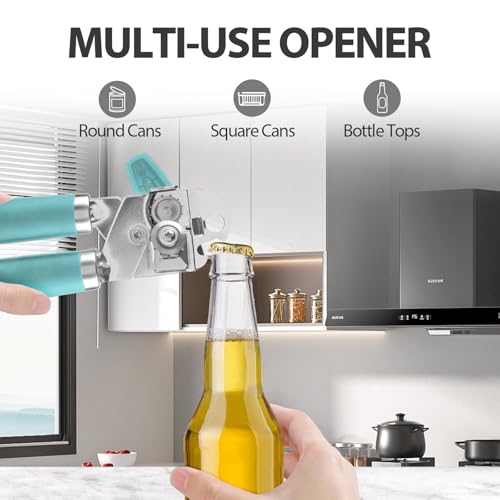 Can Opener Manual (Aqua Sky)