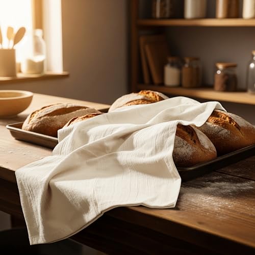 Natural Flour Sack Towels [12 Pack (Natural / 12 Pack)