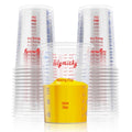 25 Pack Plastic Mixing Cups