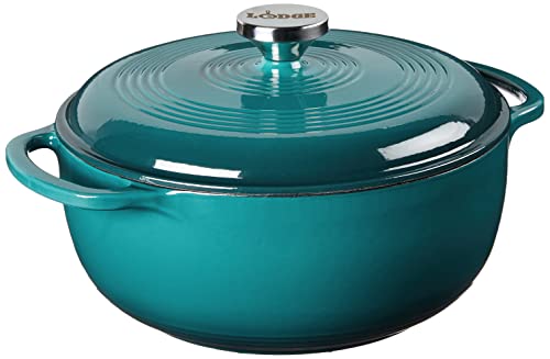 Essential Enamel Cast Iron Dutch Oven (Lagoon)