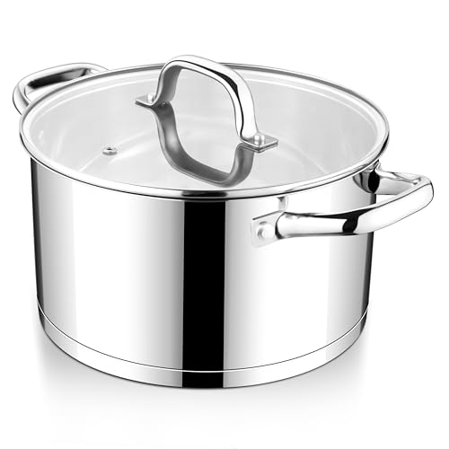 Stainless Steel Stock Pot (8 Quarts)