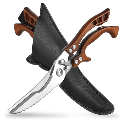 Kitchen Scissors (Bronzed+black)