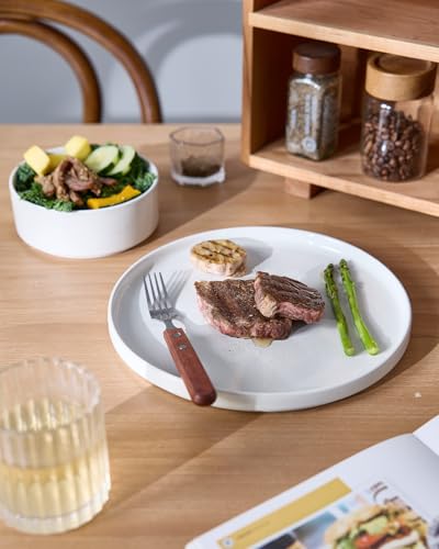 Nebula Plates and Bowls (White / Service for 6 (Standard Dinner Set))