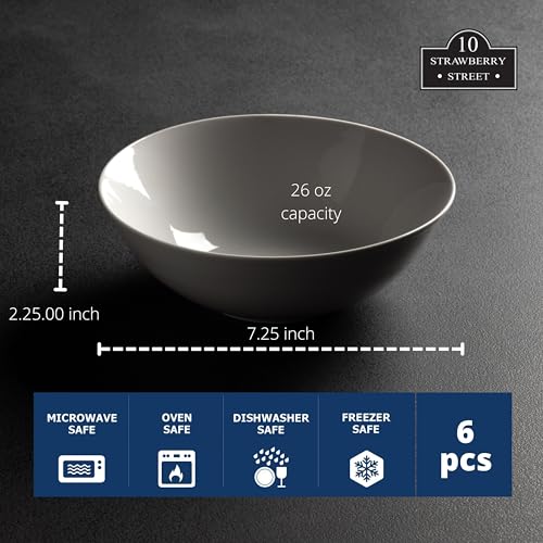 Simply White 7" Coupe Cereal Bowl (Coupe / Cereal Bowl)