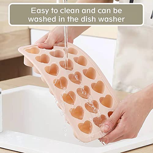 Heart Shape Ice Cube Tray (Blue)