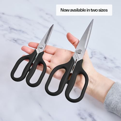 Heavy Duty Kitchen Shears (Large / Black)