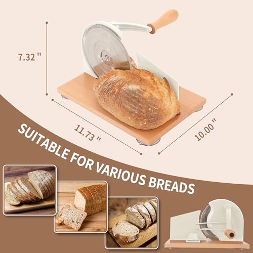 Sourdough Bread Slicer (Cream)