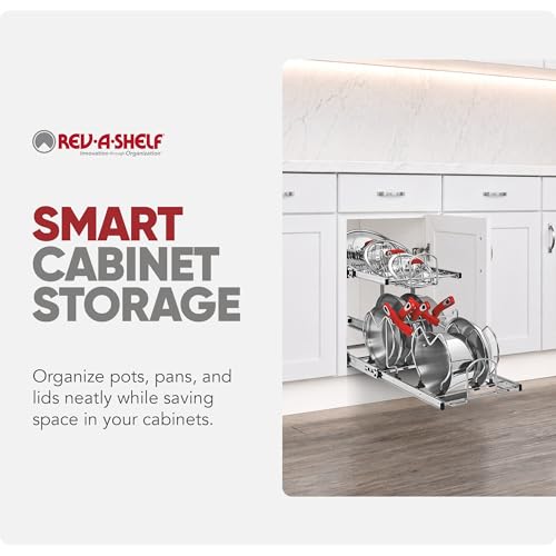 Dual Kitchen Cabinet Pullout Organizer (12" Width)