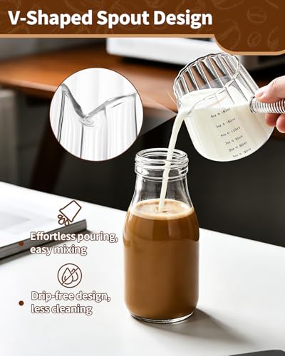 2Pcs 6oz Espresso Cups (6 oz / Fully Transparent)