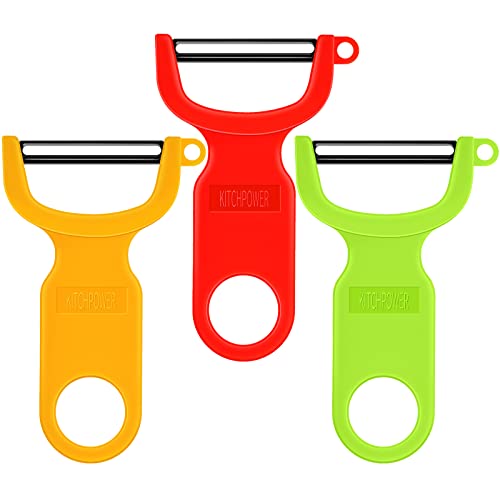 Original Vegetable Peeler Carbon Steel Blade 3 (Red/Green/Yellow)