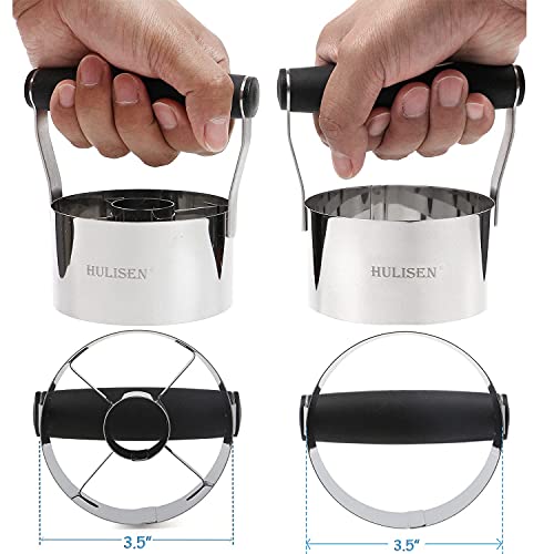 3.5 in Donut Cutter & Biscuit Cutter Set with hole (3.5" Donut Cutter & Biscuit Cutter)