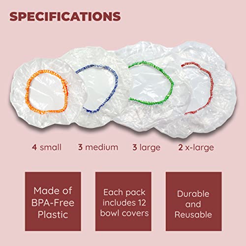 Reusable Bowl Covers (12-Pack)