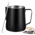Milk Frothing Pitcher (Black / 11.8 Ounces)