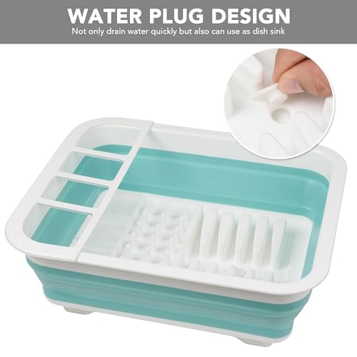 Collapsible Dish Drying Rack (Mint / Dish Drying Rack)