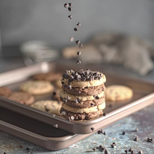 13 x 18 inch Nonstick Half Sheet Pan 2 (18'' Sheet Pan 2-Pack)