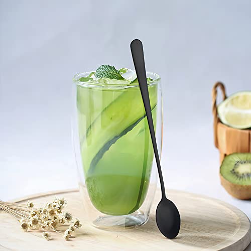 Long Handle Ice Tea Spoons (Black ice tea spoons)