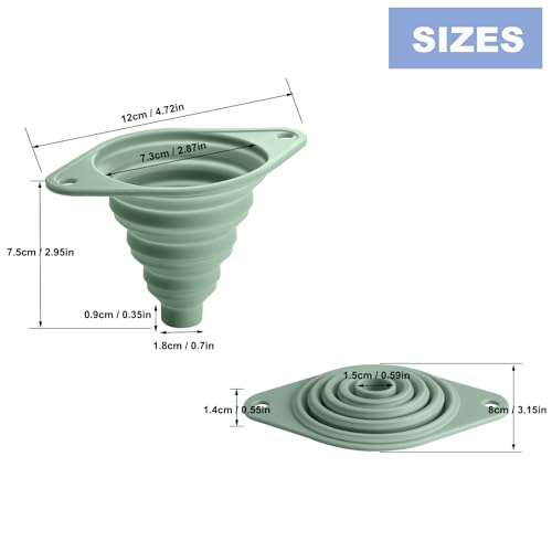 Kitchen Funnel Set 3 Pack (3 Pack)