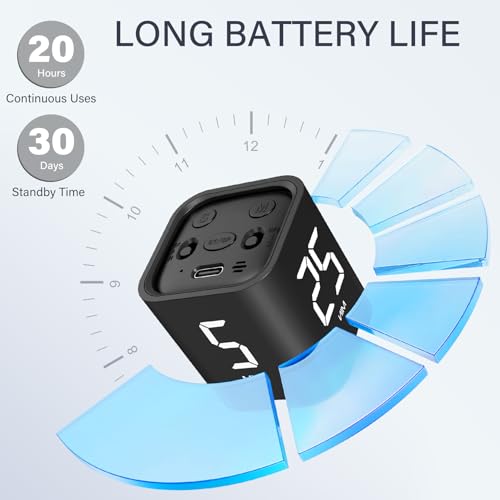 Rotating Productivity Timers 5 (2 Pack Black)