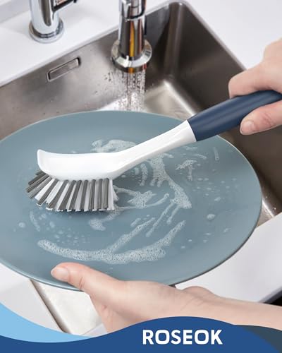 Dish Brush Dish Scrubber (Navy Blue)