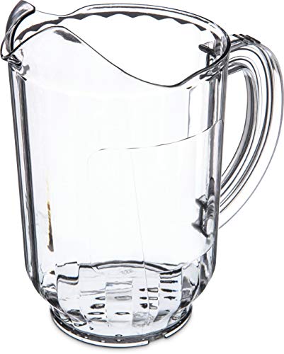 Versapour Clear Pitcher Tall Pitcher for Kitchens (Clear / 60 Ounces / Polycarbonate)