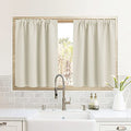 RV Curtains for Camper Windows (Beige / 34"W x 24"L (Pack of 2))