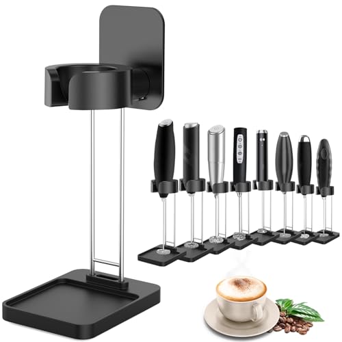 Milk Frother Stand for Milk Frothers (Black)