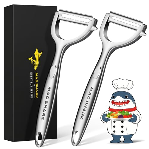 Potato Peeler 2 Pack (Bright Silver)