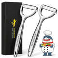 Potato Peeler 2 Pack (Bright Silver)