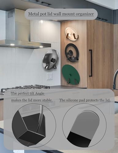 Pot Lid Organizer (Black)