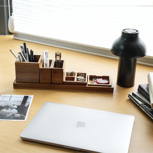 Wood Vanity Tray Set (Wood)