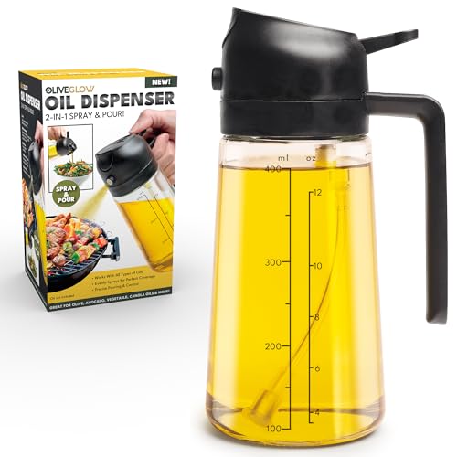Olive Glow Cooking Oil Dispenser