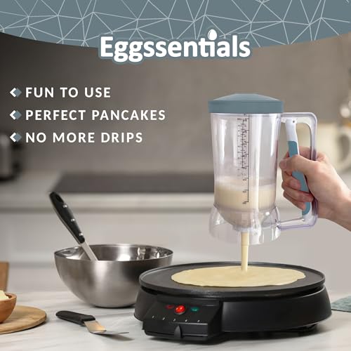 Pancake Dispenser (Gray / 4 Cup Capacity)