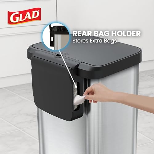 Stainless Steel Trash Can (Stainless Steel / Stainless / 20 Gallon)