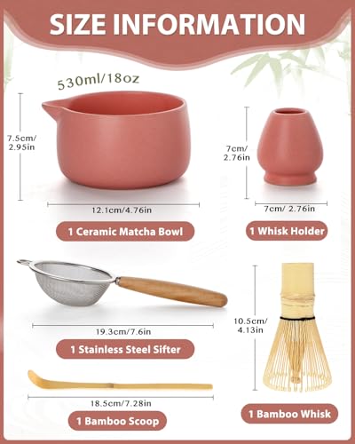 20OZ Matcha Whisk Set (Blush Pink)