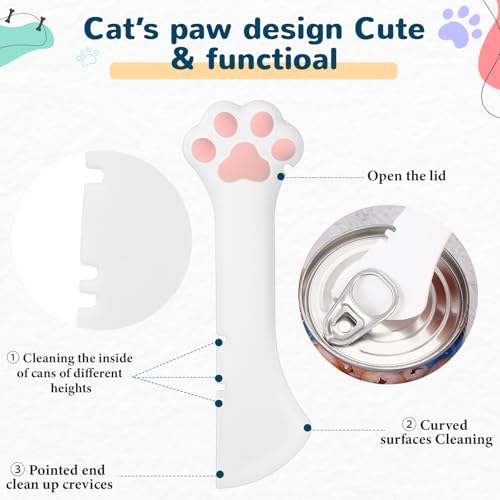 8 Pcs Cat Food Can Covers Lids Set (Yellow)