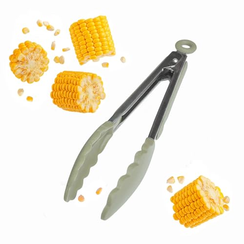 Starpack Get a Grip Silicone Kitchen Tongs (9" Single / Sage Green)
