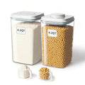 Airtight Food Storage Containers Set with One (4.2Qt*2)