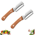 Vegetable Wooden Peeler for Kitchen Tool (2PC)