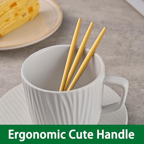 5.1 Inch Coffee & Tea Spoon (Gold / 5.1 Inch)