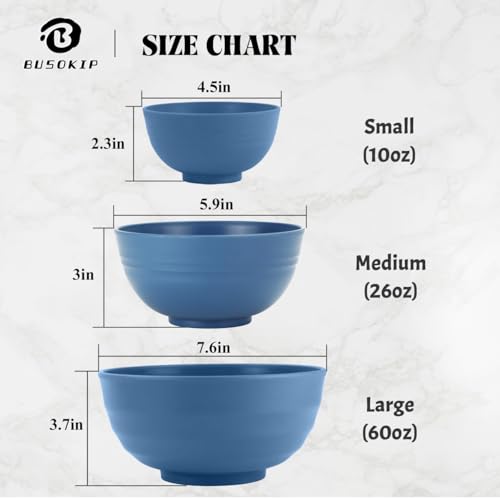 Small Kitchen Bowls (Blue / 10 oz)