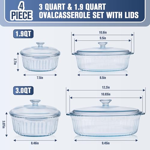 Glass Baking Dishes for Oven