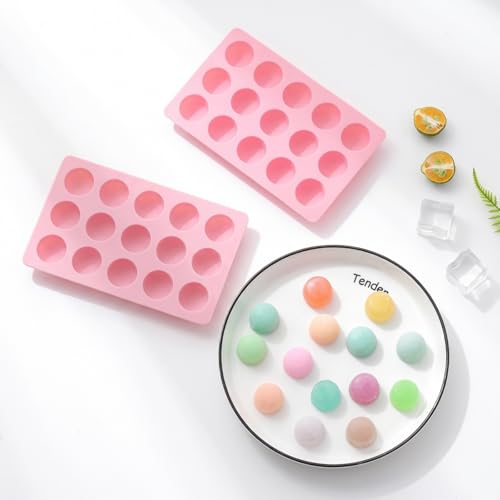 Cute Ice Cube Trays (2pcs Round)