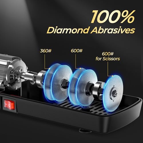 Knife Sharpener (Adaptor-Silver)