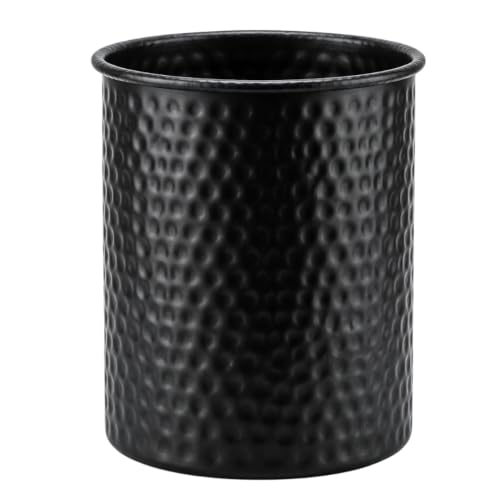 Kitchen Utensil Holder (Matte Black / Hand Hammered)