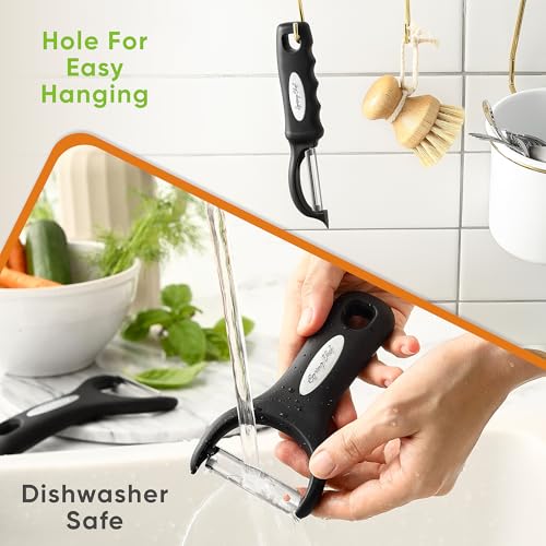 Swivel Vegetable Peeler & Y Potato Peeler w