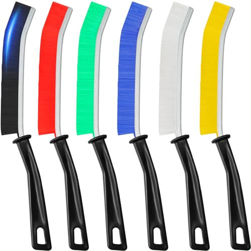 6Pcs Hard Bristle Crevice Cleaning Brush