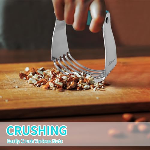 Pastry Blender & Bench Scraper (Turquoise)