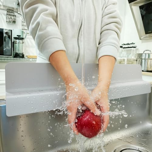Kitchen Sink Splash Guard 23" (18 Inch / Gray)