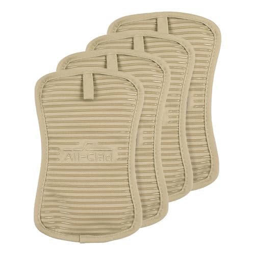 Premium Pot Holder & Hot Pad (Cappuccino / 4 Pack)