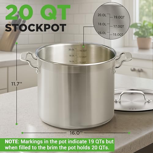 20 Quart Heavy (20 Quarts)
